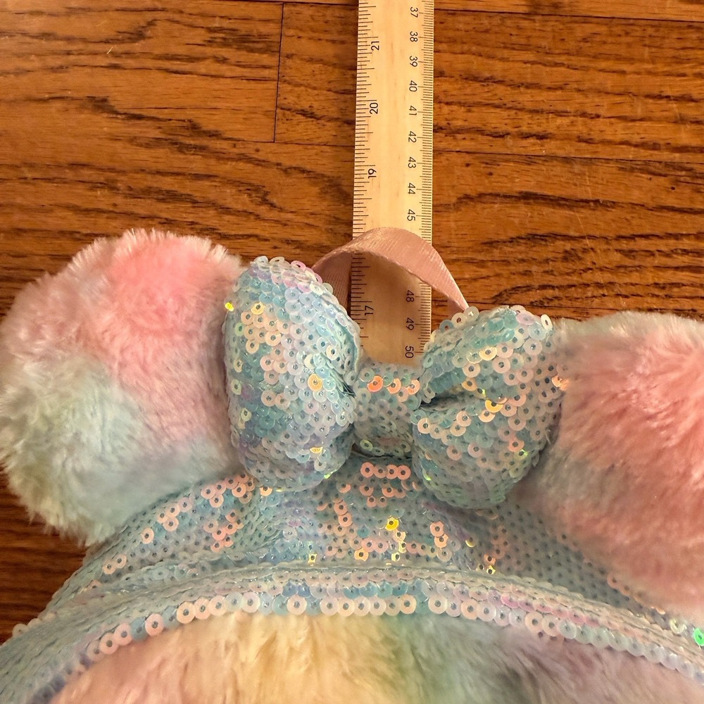 Walt Disney World Minnie Mouse Plush Rainbow Backpack‎ And Rainbow Lunchbox - Picture 14 of 16